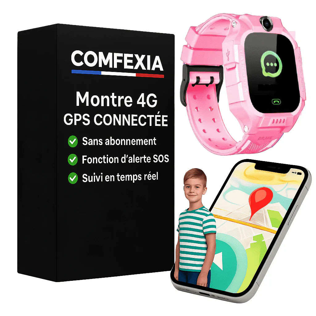 Comfexia™ – Montre GPS Enfant Connectée avec Localisation en Temps Réel – Image 5