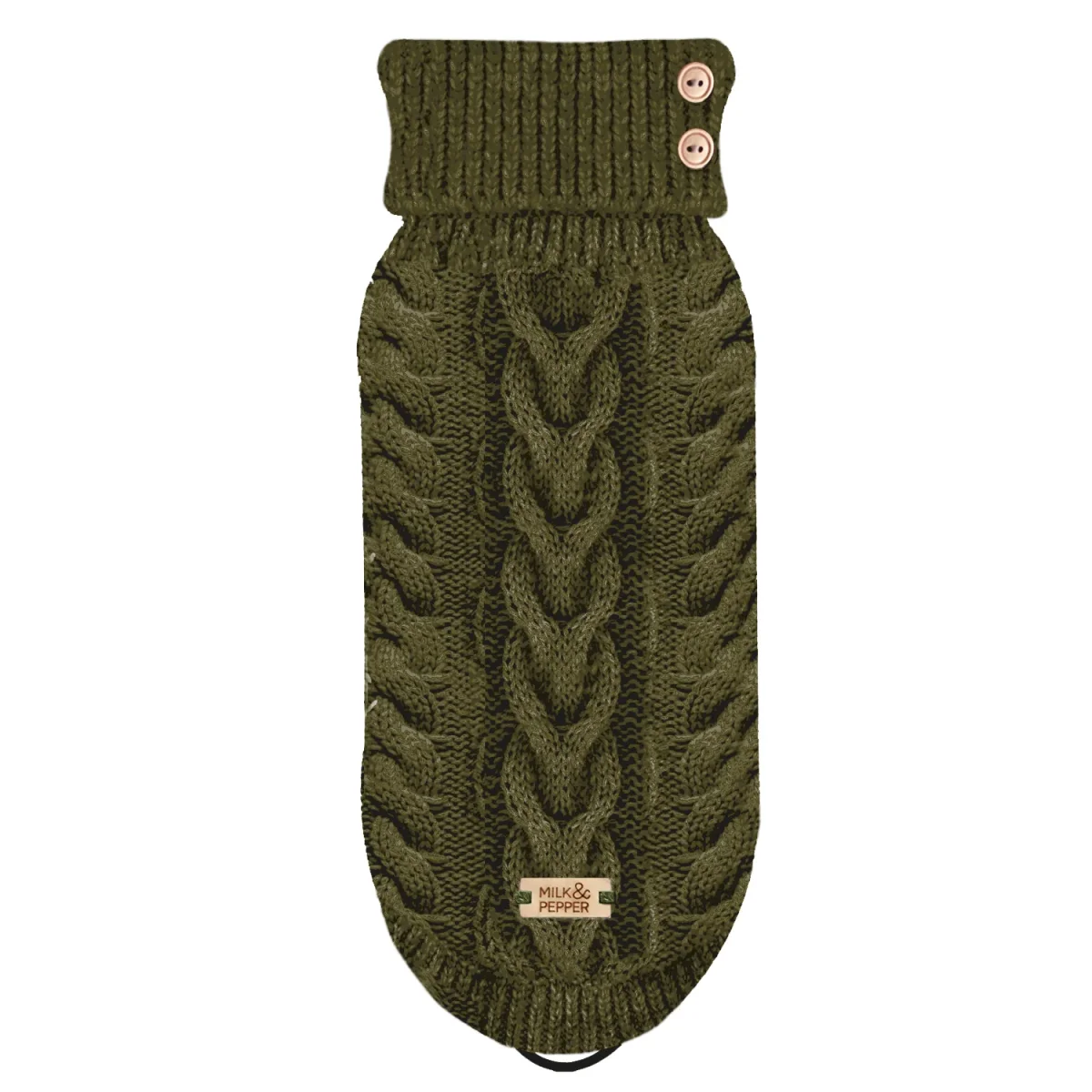 Pull torsade Duncan pour chien - Milk&Pepper – Image 2
