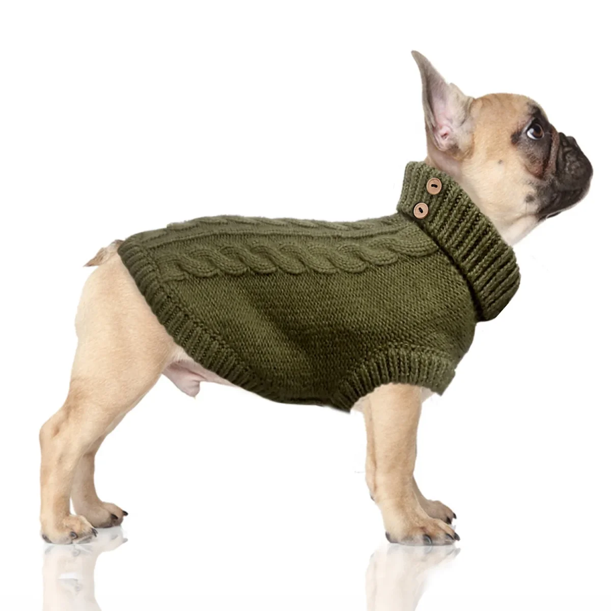 Pull torsade Duncan pour chien - Milk&Pepper – Image 4