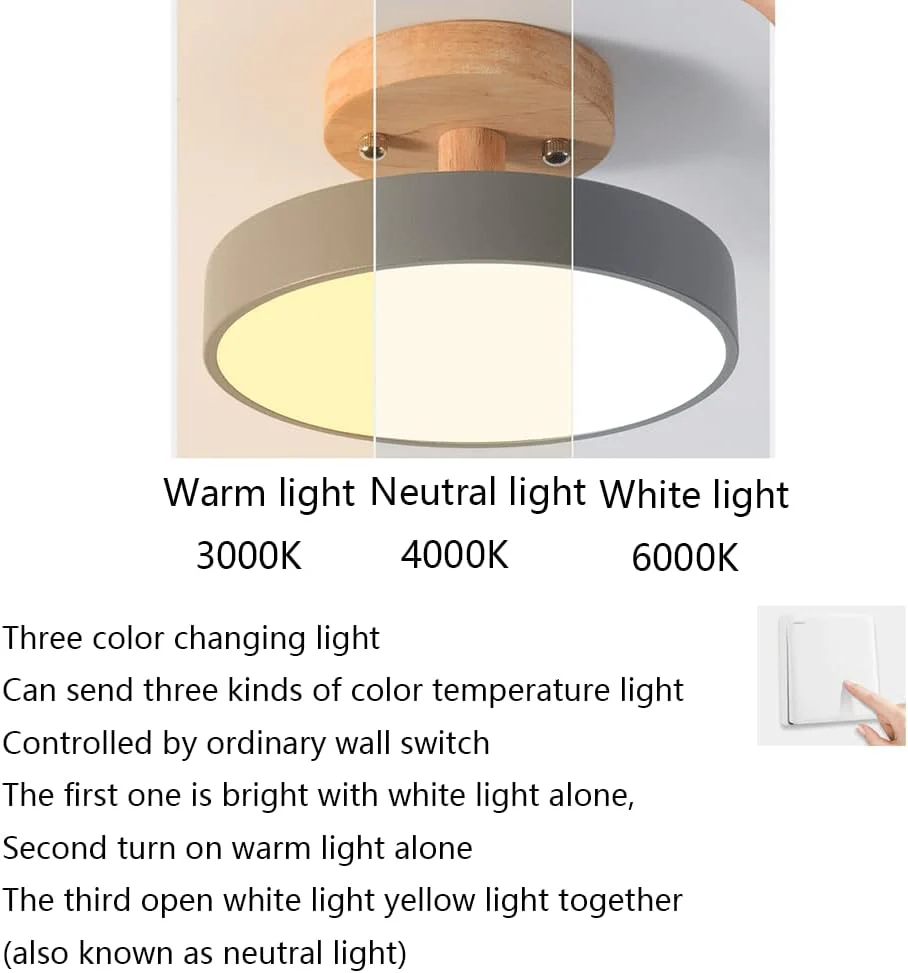 Plafonnier LED Coloré - Éclat Moderne – Image 8