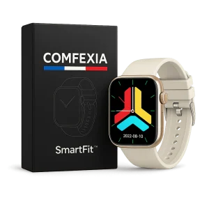 SmartFit™ – Montre Intelligente Femme Étanche avec Suivi de Santé
