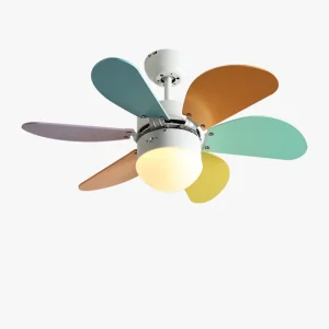 Ventilateur Plafonnier Arc-en-Ciel Bois