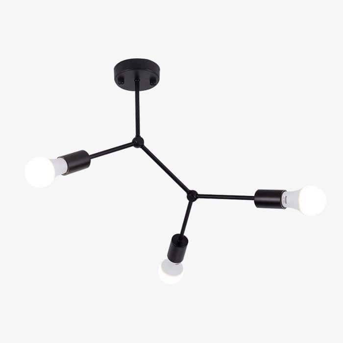 Plafonnier Rétro Élégance LED - Charme Vintage