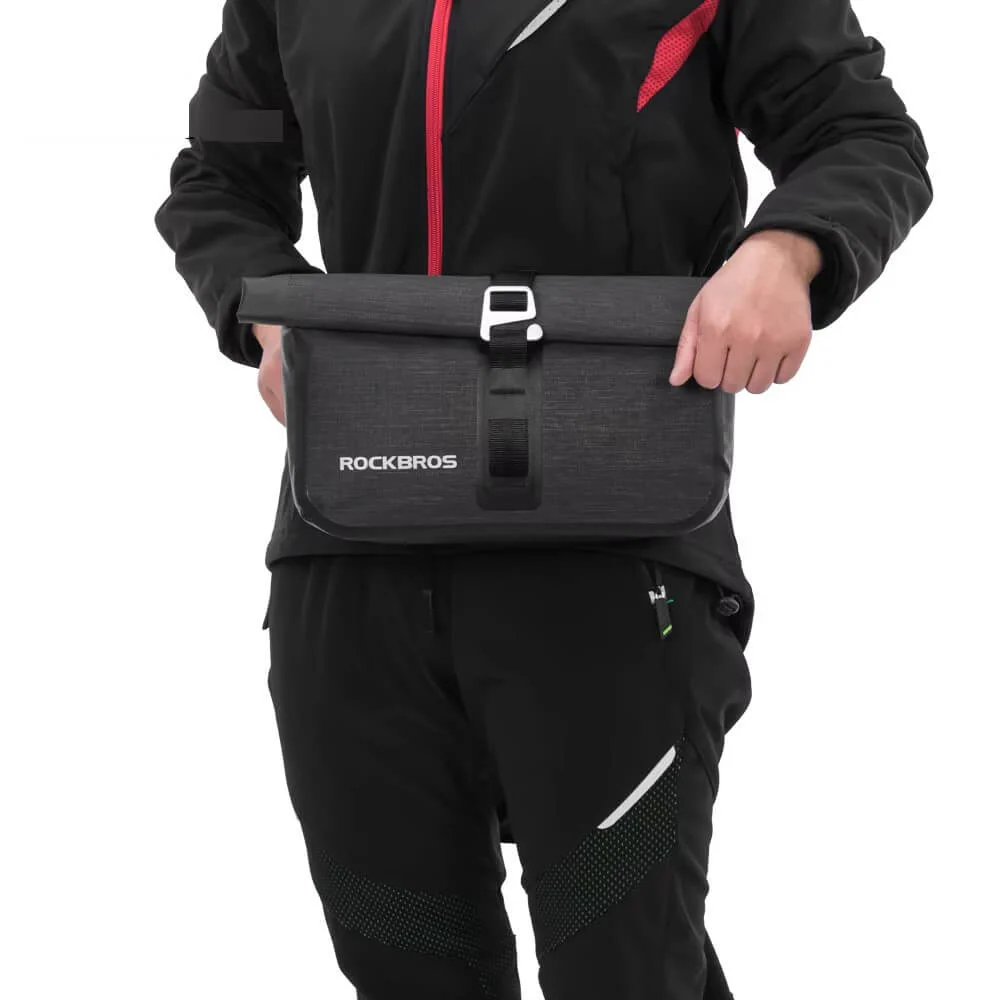 ReflectiveFrontBag™ | Sacoche guidon vélo extensible et étanche pour protéger tes affaires 5-6L – Image 5