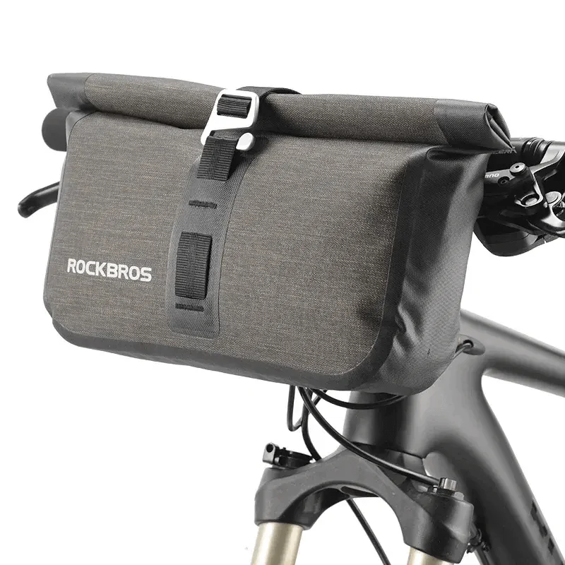 ReflectiveFrontBag™ | Sacoche guidon vélo extensible et étanche pour protéger tes affaires 5-6L – Image 2