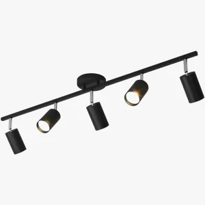 Plafonnier Éclairage Surface Minimaliste - Lumis Noir